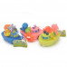 Набор игрушек для ванны Baby Team Корабль друзей 4+ цвета в ассортименте (9000)