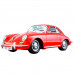 Автомодель Bburago Porsche 356B (1961) 1:24 Красный (18-22079-2)
