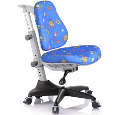 Детское кресло Mealux Match Y-527 ВВ Синее с жучками