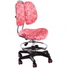 Кресло Mealux Evo-kids Simba Y-416 PO Розовое с кольцами