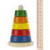 Пирамидка деревянная Nic Разноцветная (NIC2311)